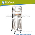 Competitve Price High Quality Stainless Steel Bakery Trolley Tray Trolley